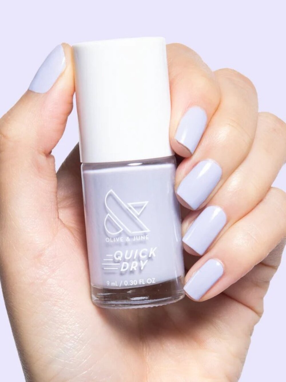 Olive & June Quick Dry in Lavender (Fountain shade)